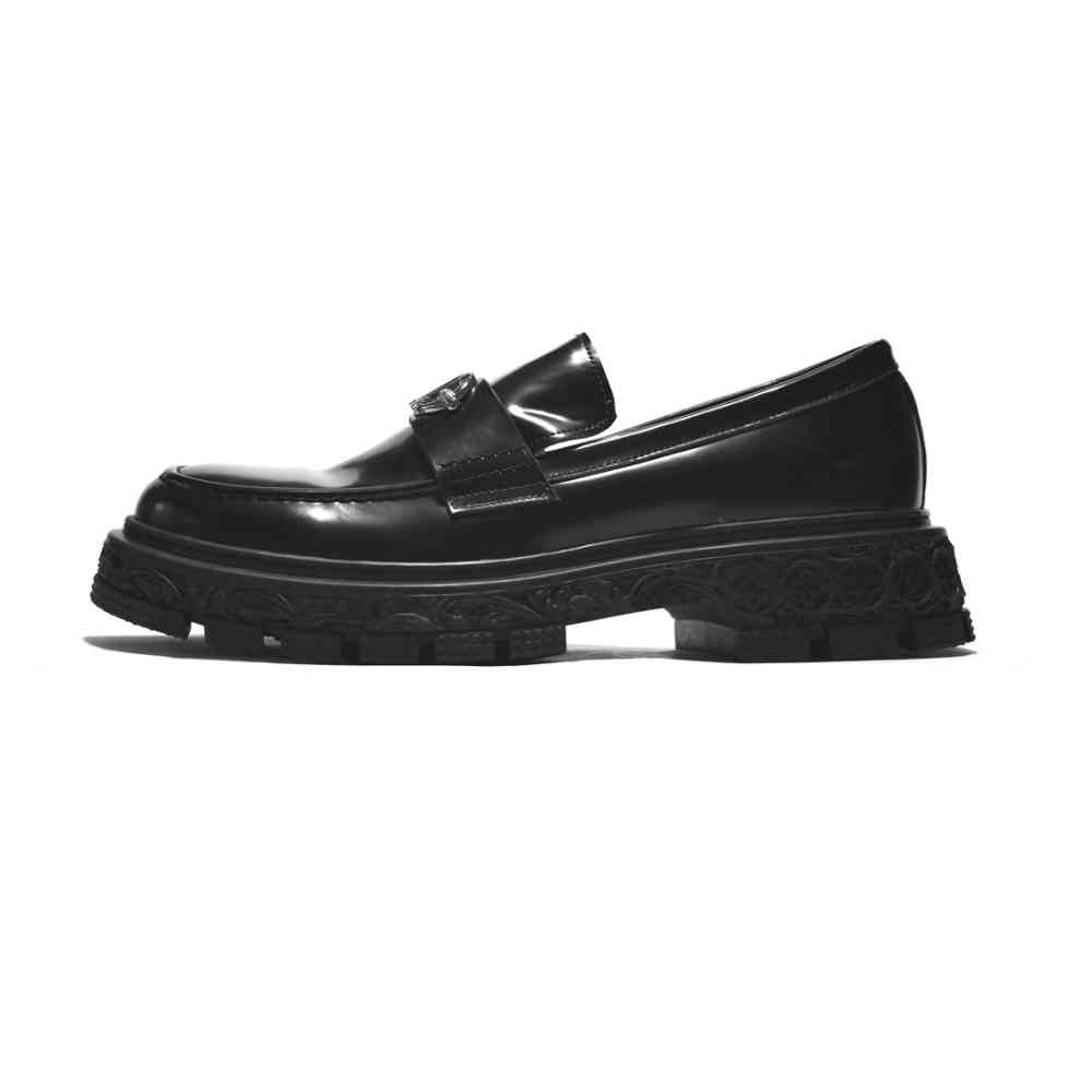 Louis Vuitton Baroque Black Loafers-1