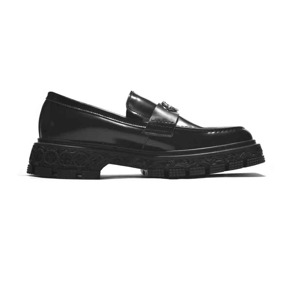Louis Vuitton Baroque Black Loafers-2