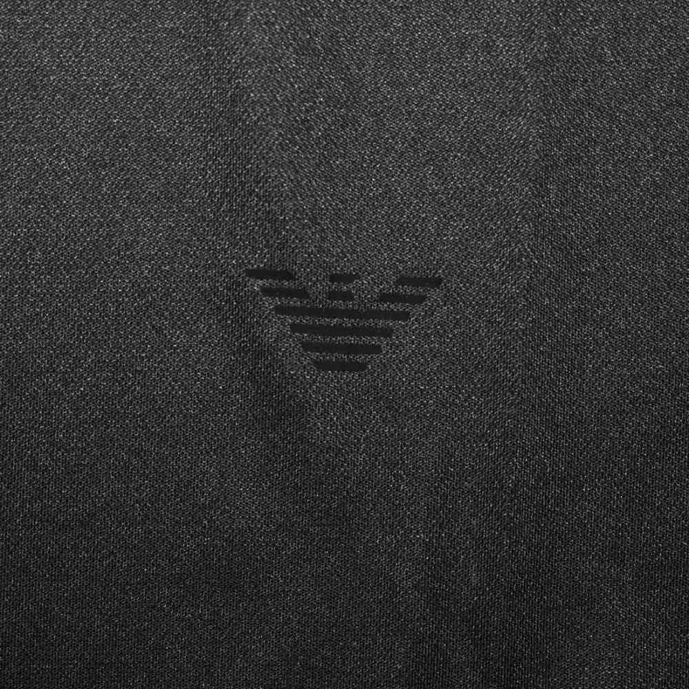 Giorgio Armani Embroidered Black Premium T-shirt-3