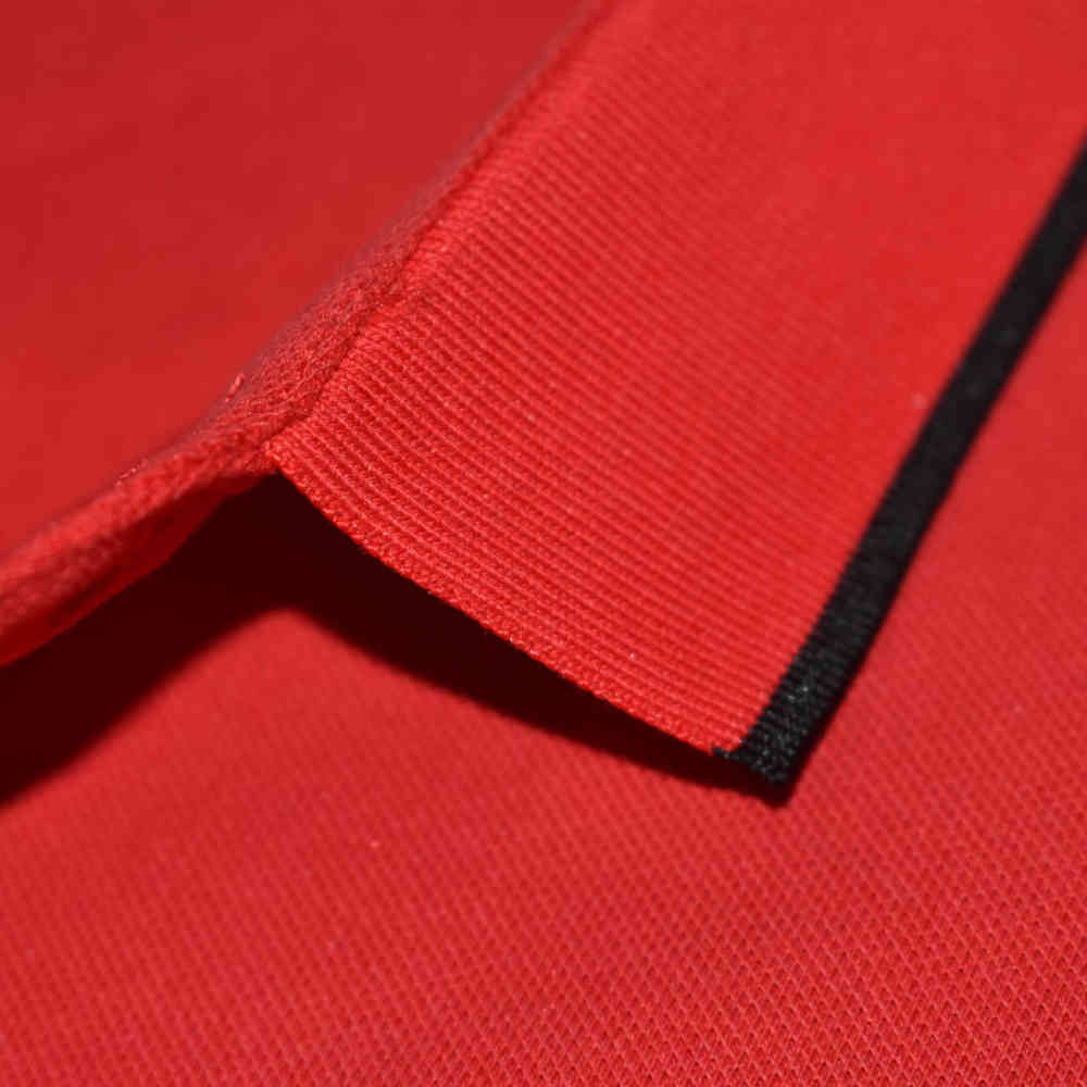 Burberry TB Embroidered Red Premium Polo T-shirt-thumb-4