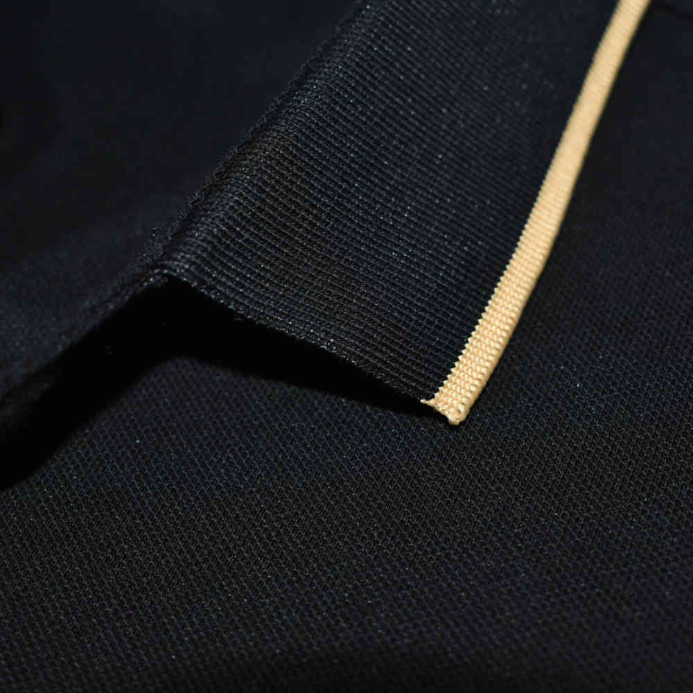 Burberry TB Embroidered Black Premium Polo T-shirt-4