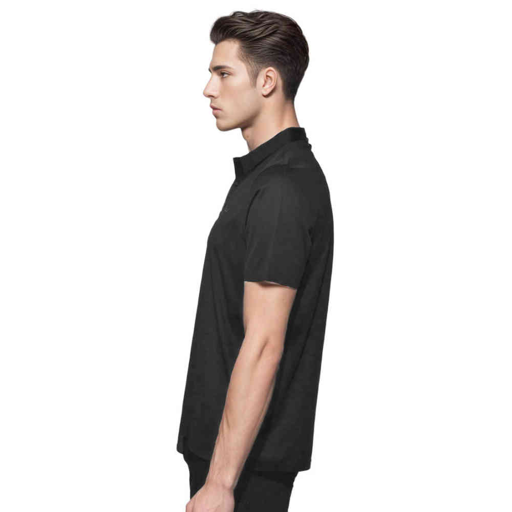 Fendi Black Premium Quality Polo Tees-thumb-2