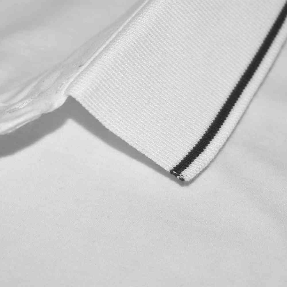 Salvatore Ferragamo White Premium Luxury Polo T-shirt-4