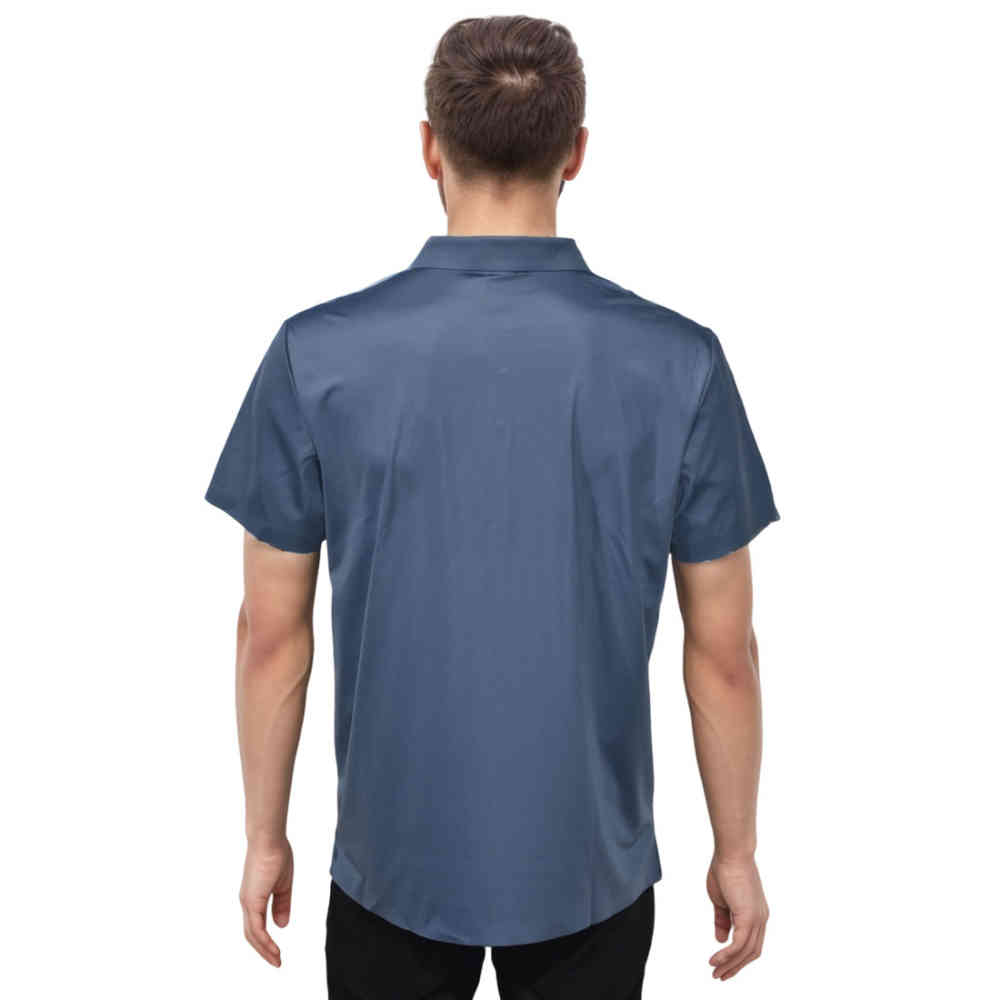 Burberry Light Blue Premium Quality Polo Tees-1