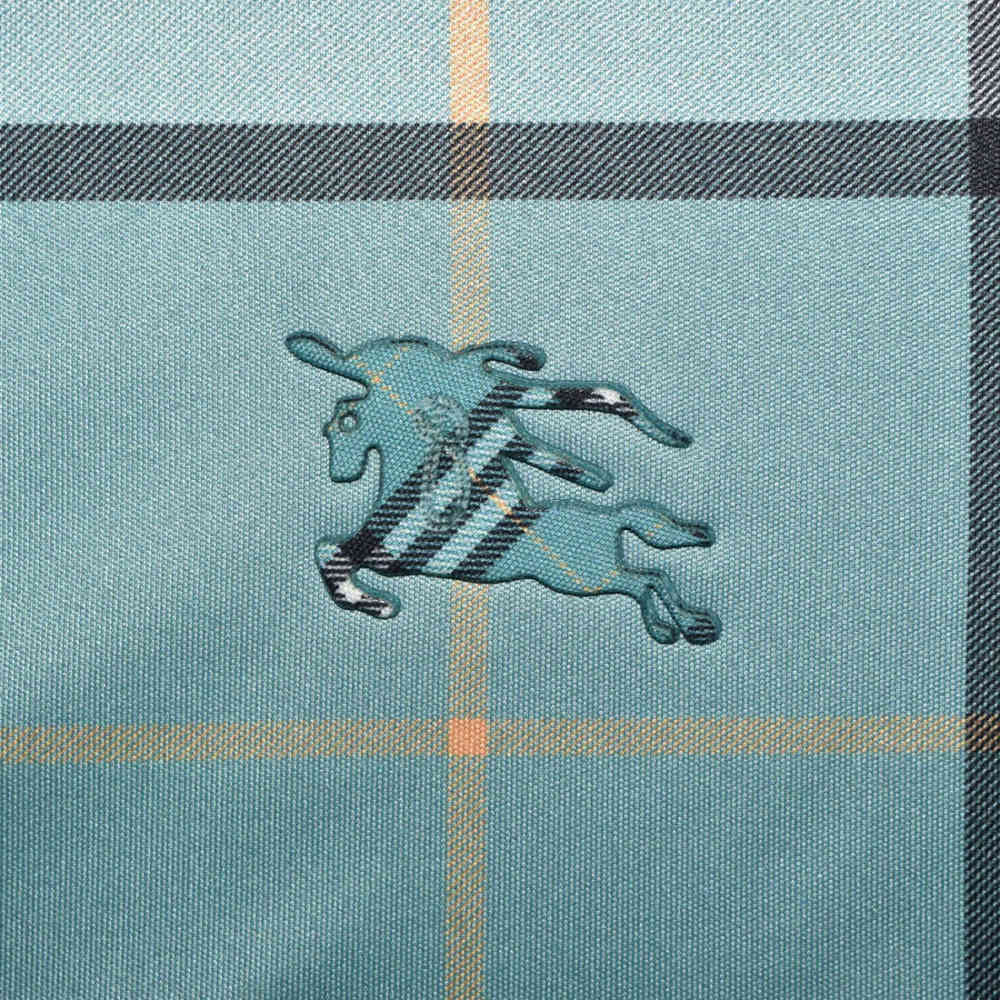 Burberry Green Embroidered Logo Premium Polo T-shirt-3