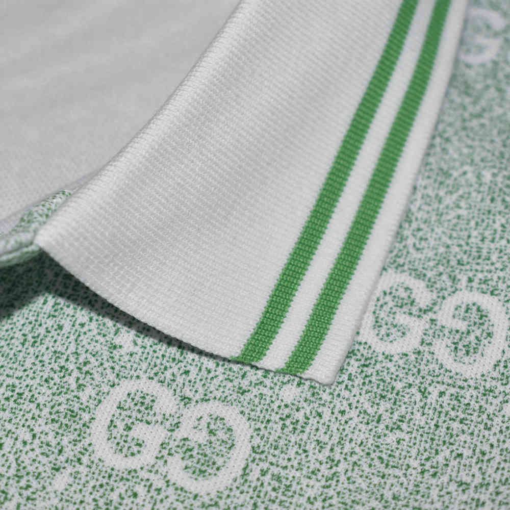Gucci Green Premium Quality Polo Tees-3