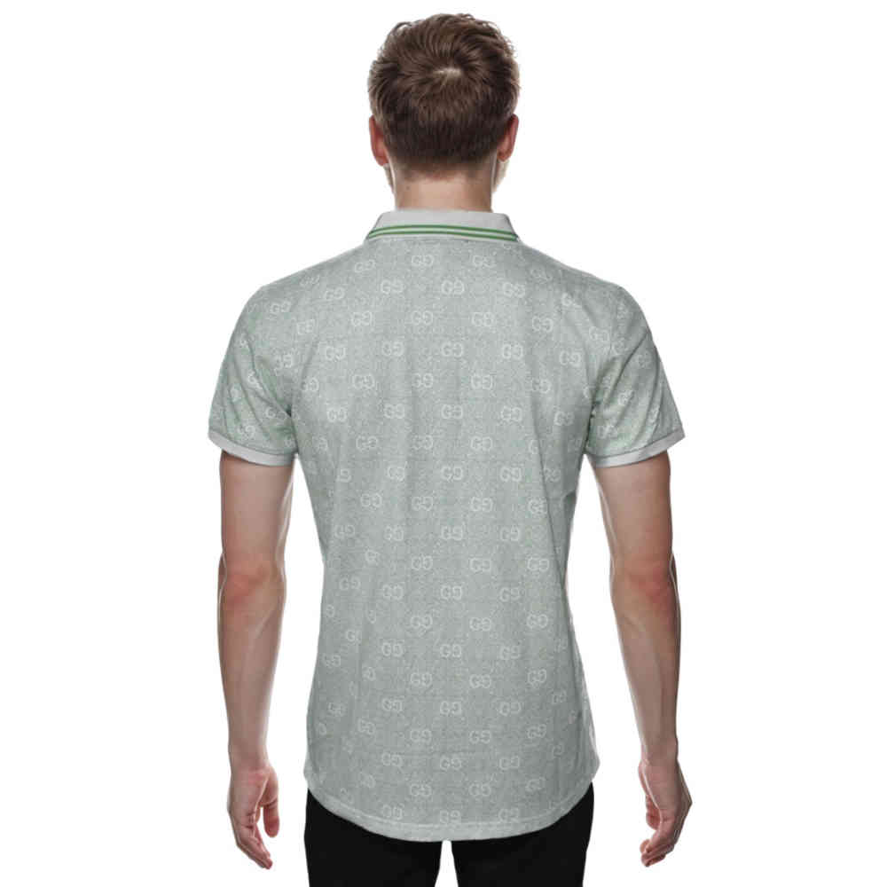 Gucci Green Premium Quality Polo Tees-1