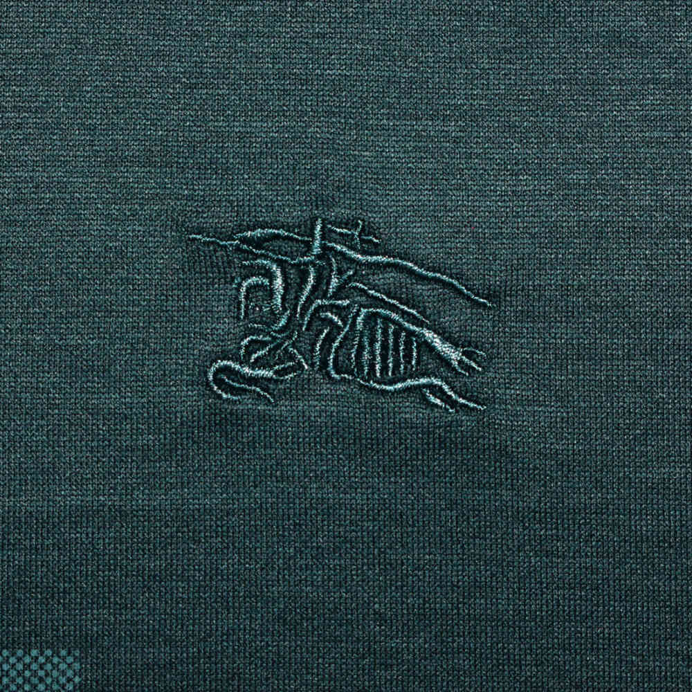 Burberry Green Premium Quality Polo Tees-3