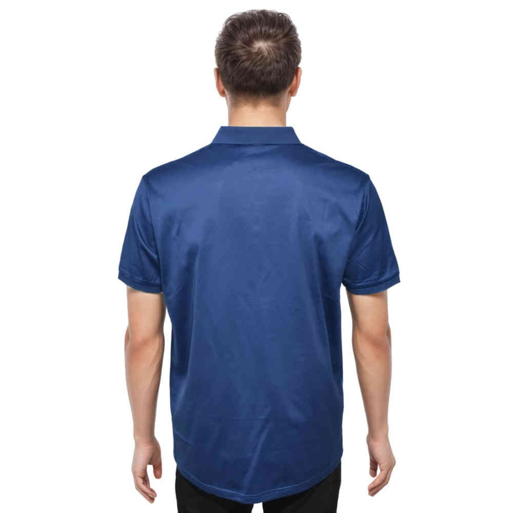 Burberry Blue Premium Quality Polo Tees-1