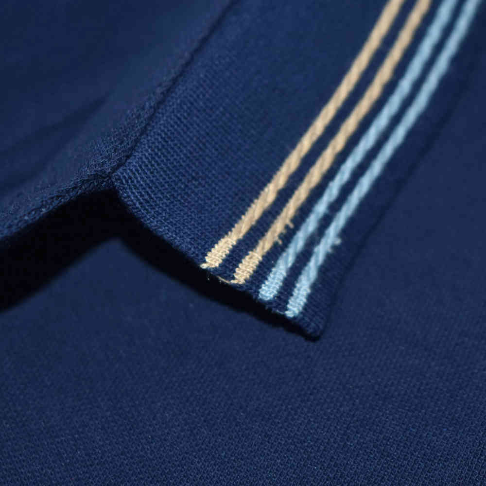 Burberry Blue Premium Quality Polo Tees-4