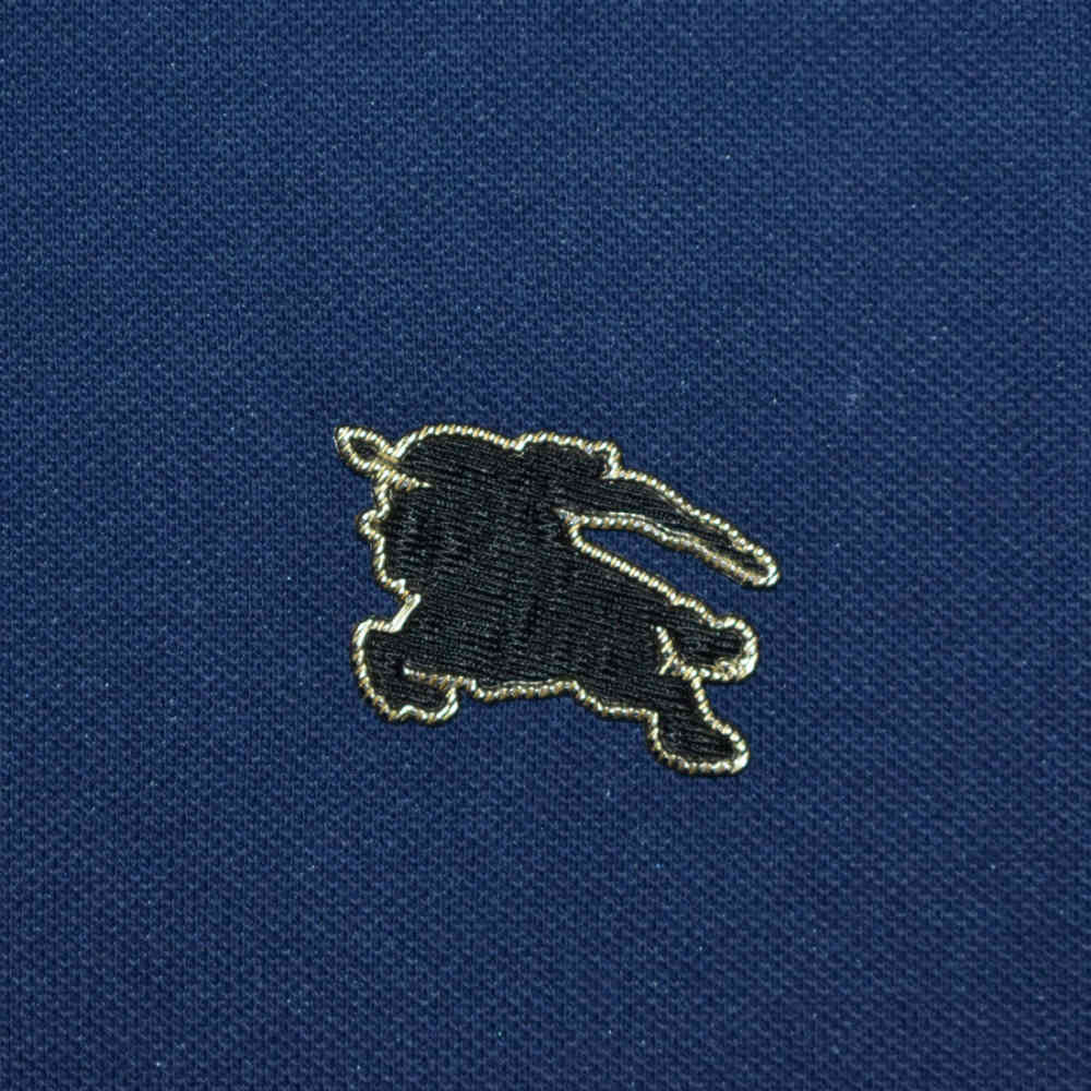 Burberry Blue Premium Quality Polo Tees-3