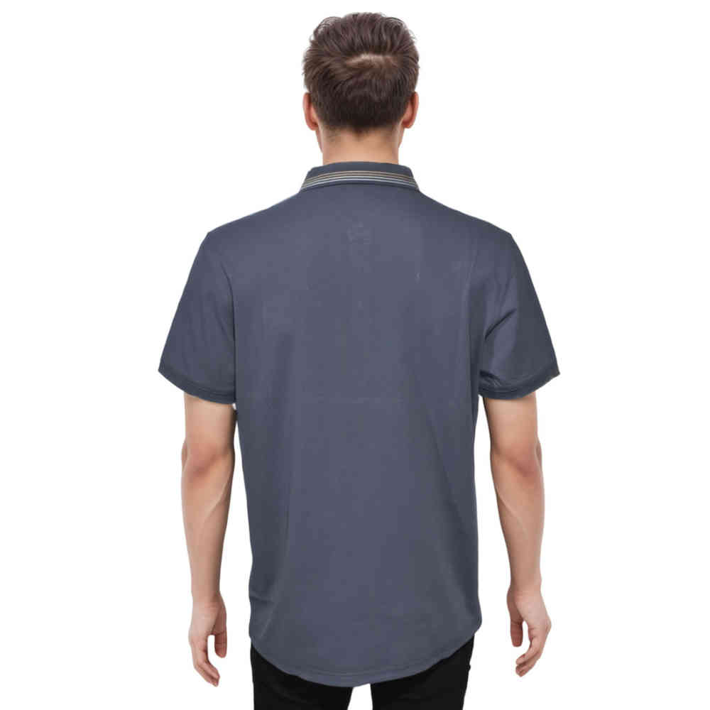 Burberry Light Blue Premium Quality Polo Tees-1