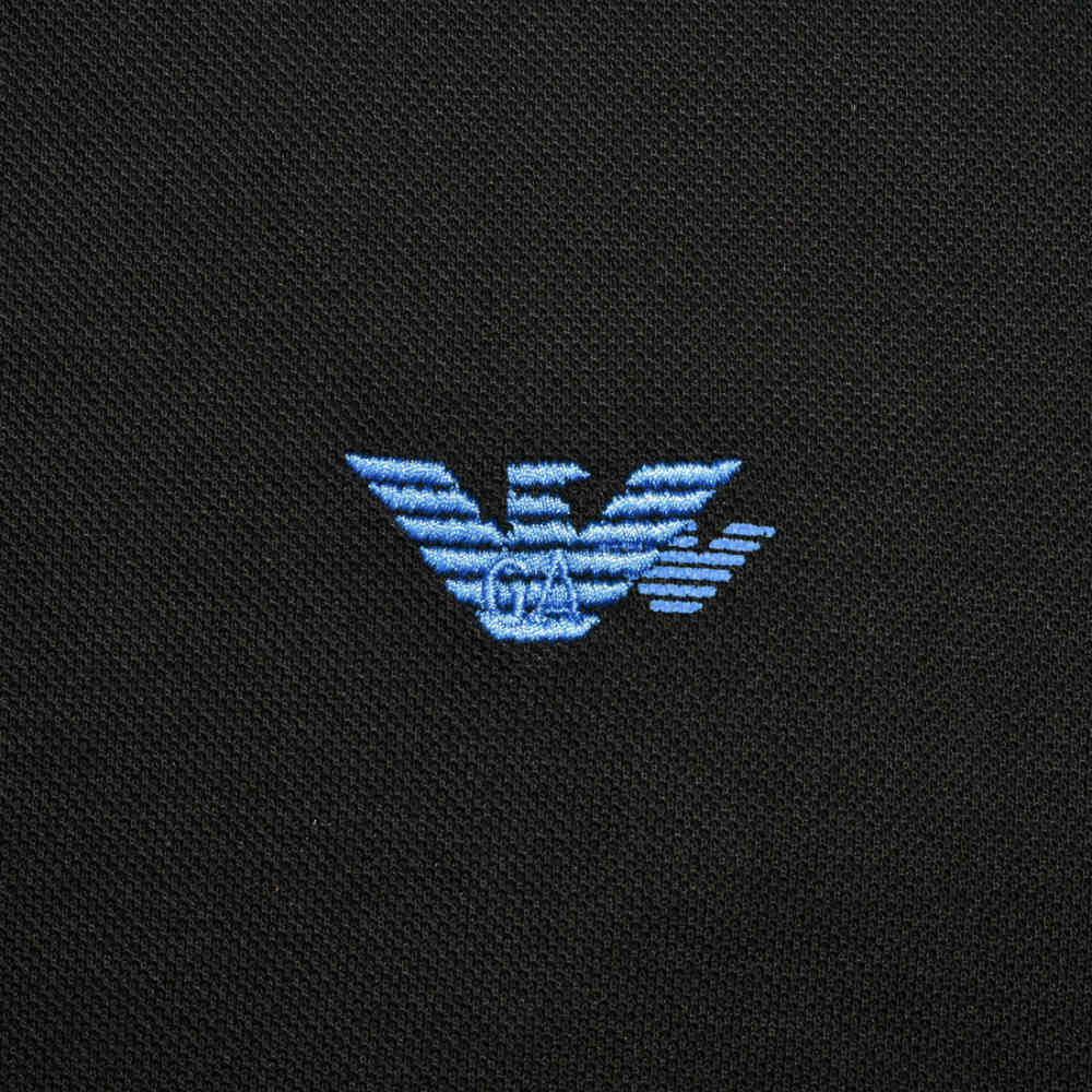 Giorgio Armani Black Premium Quality Polo Tees-thumb-3