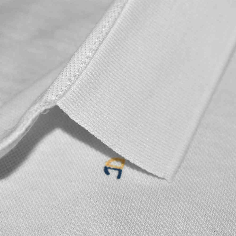 Giorgio Armani White Premium Quality Polo Tees-thumb-4