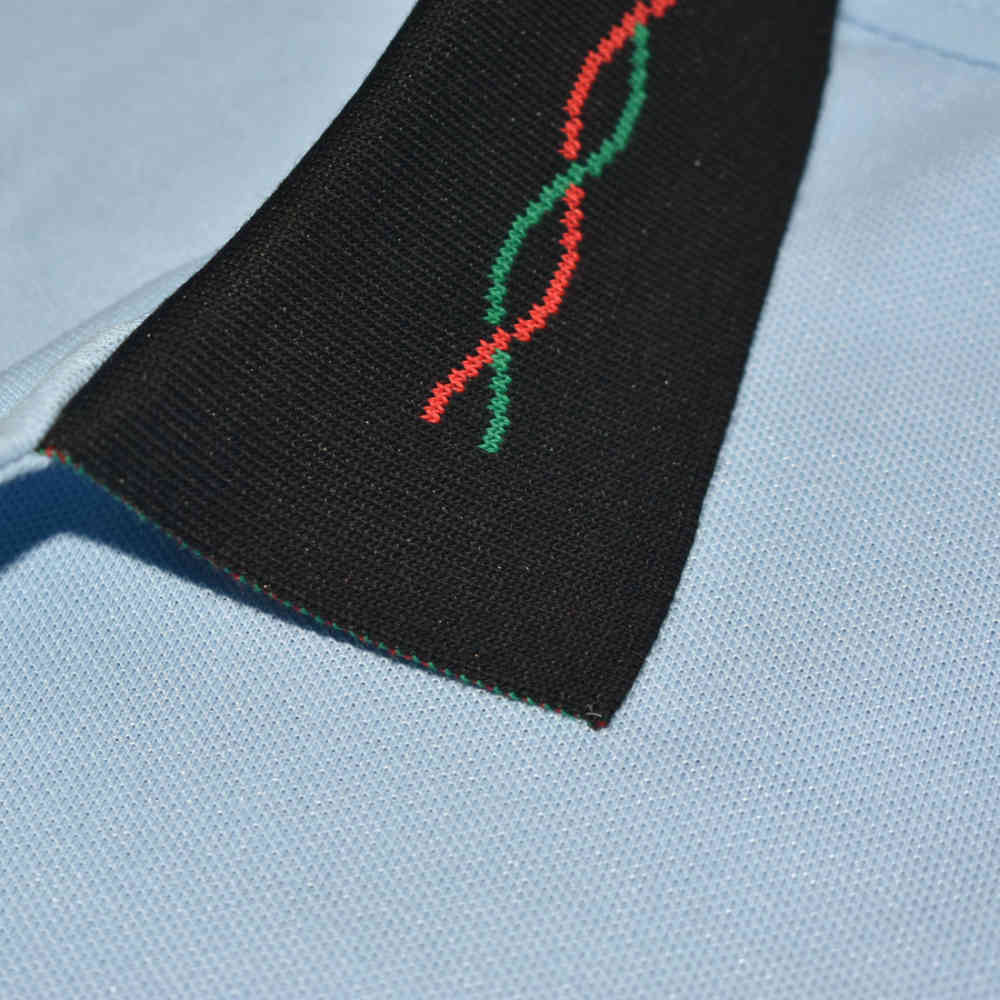 Gucci Sky Blue Premium Quality Polo Men's T-shirt-3