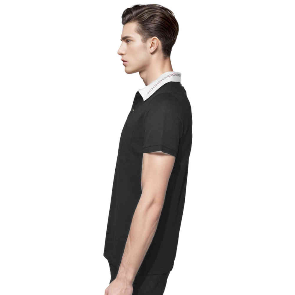 Gucci Black Premium Quality Polo Men's T-shirt-2