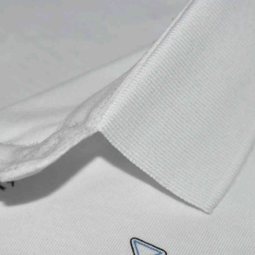 Prada White Premium Quality Polo Tees-4
