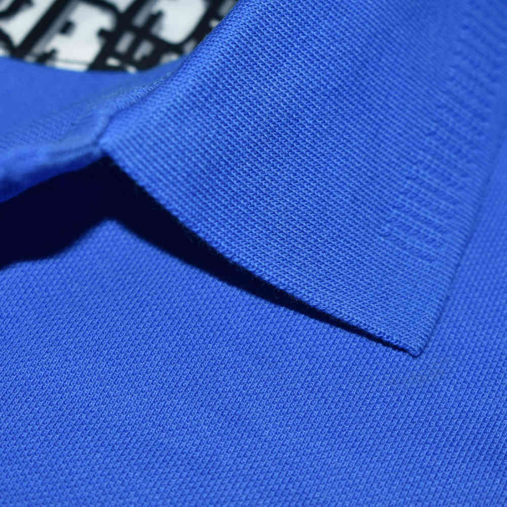 Dior Blue Premium Quality Polo Tees-4