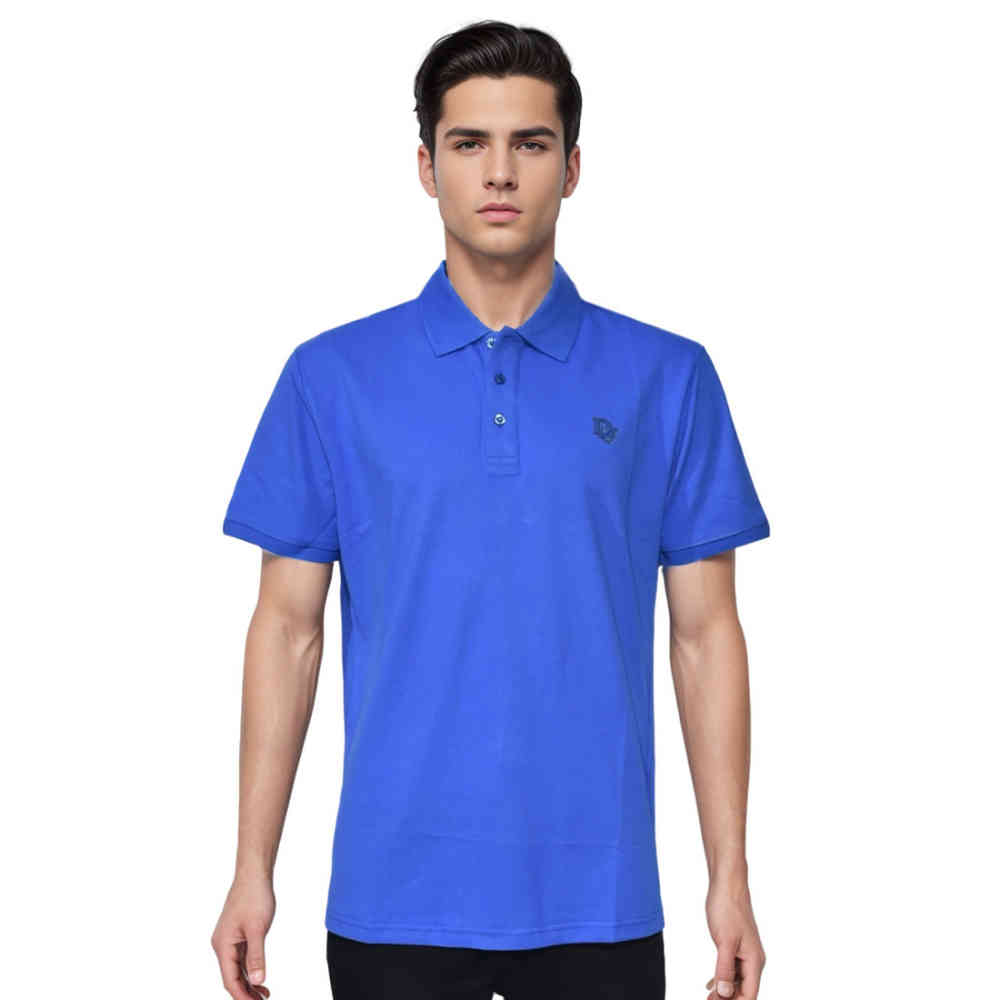 Blue Dior Navy Blue Premium Quality Polo Tees