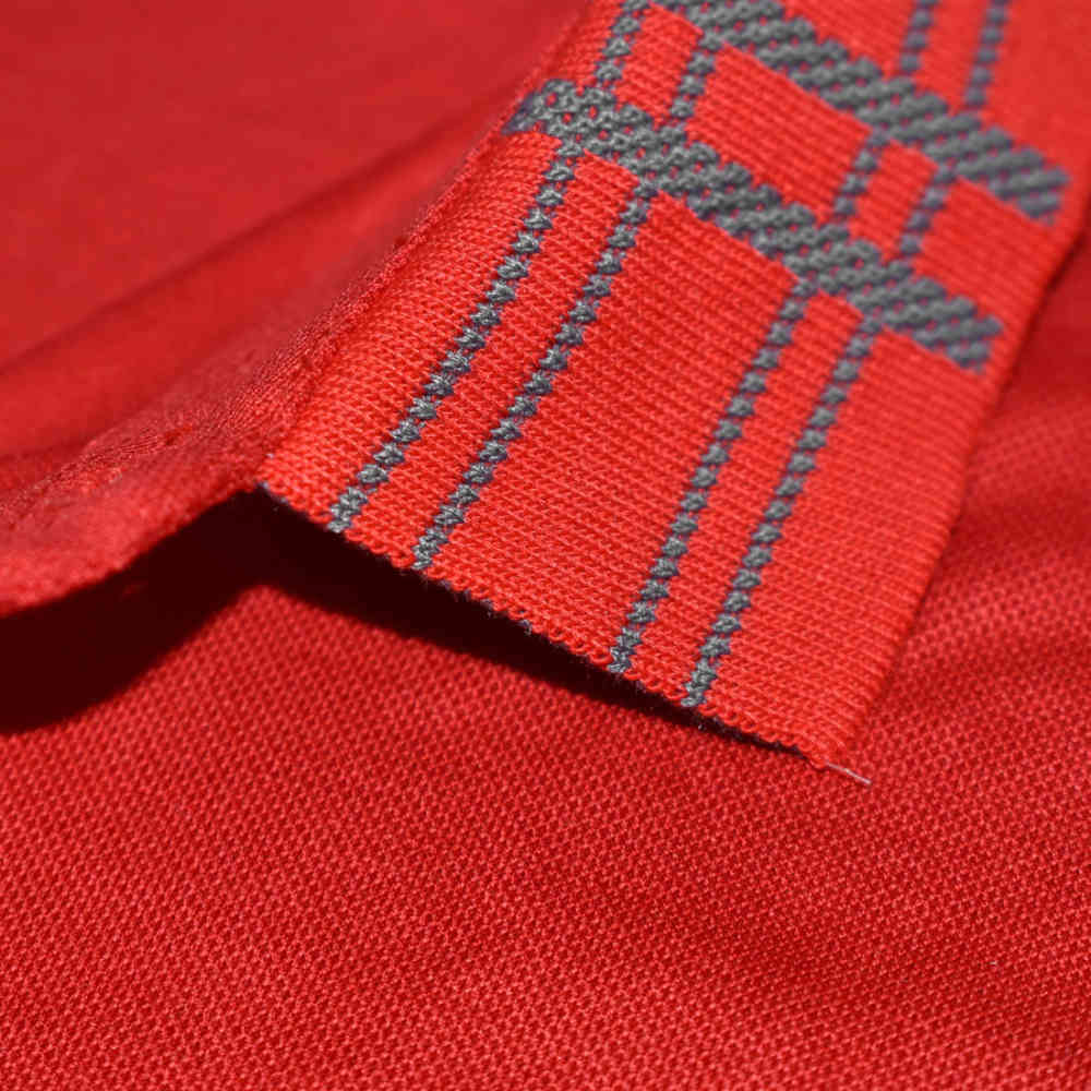 Burberry Red Premium Quality Polo Tees-4