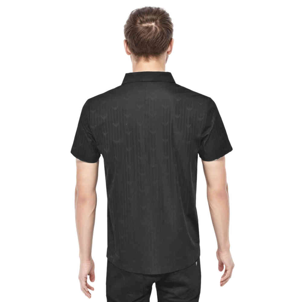 Giorgio Armani Black Premium Quality Polo Tees-1