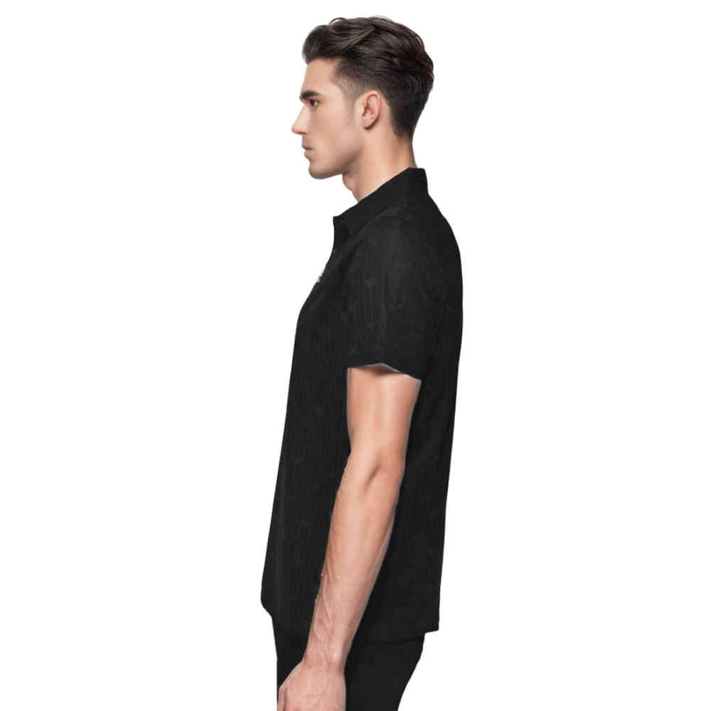 Giorgio Armani Black Premium Quality Polo Tees-2