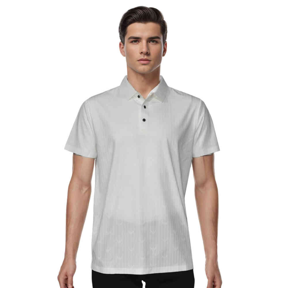 White Giorgio Armani Black Premium Quality Polo Tees