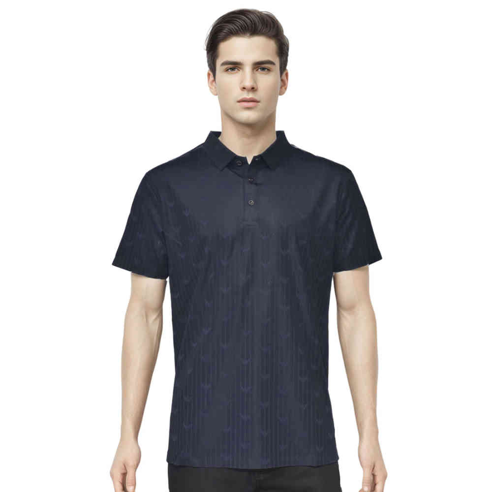 Blue Giorgio Armani Black Premium Quality Polo Tees