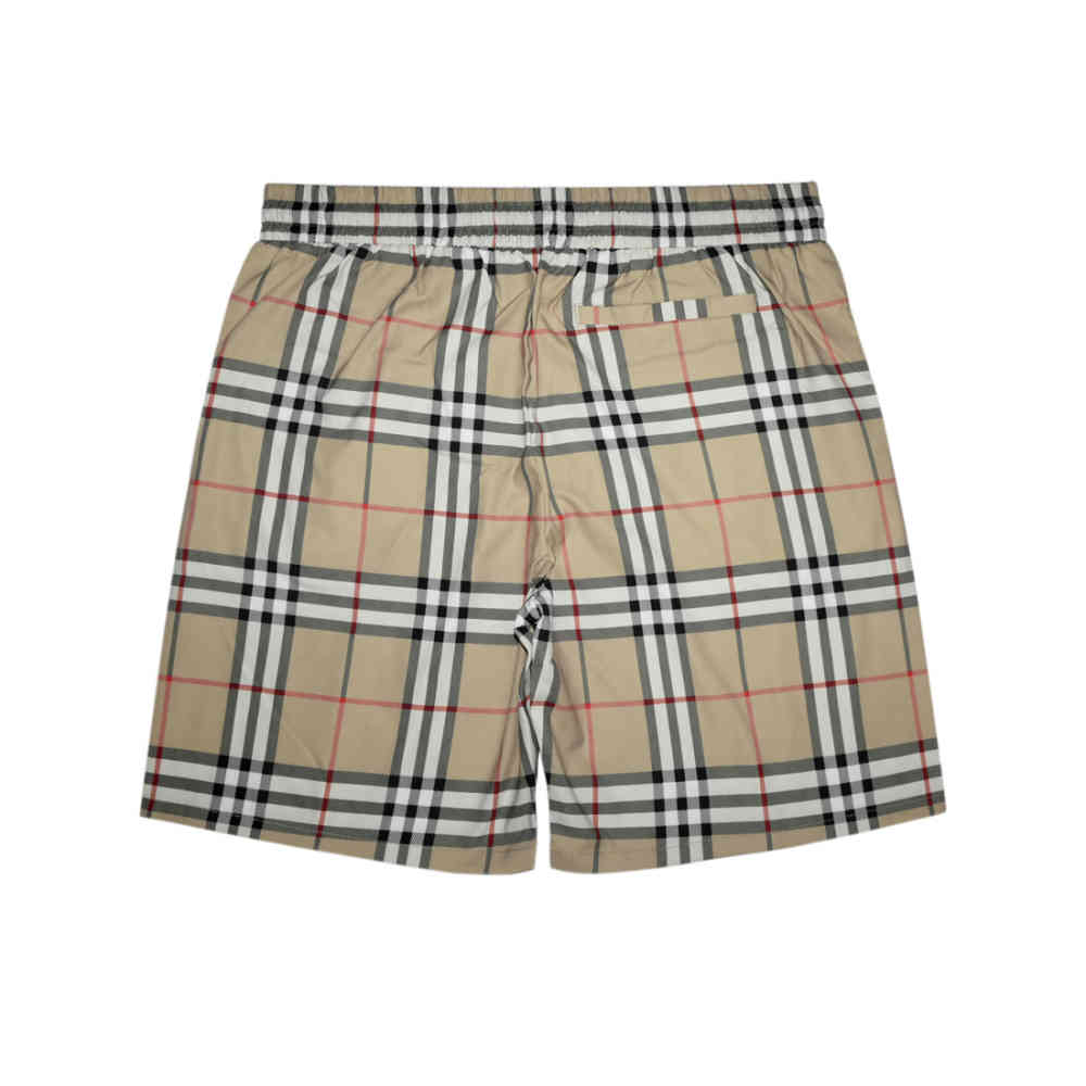 Burberry Brown Check Premium Quality Men's Shorts-1