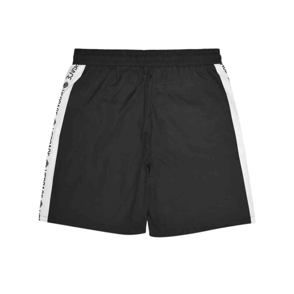 Versace Black & White Premium Quality Men's Shorts-1