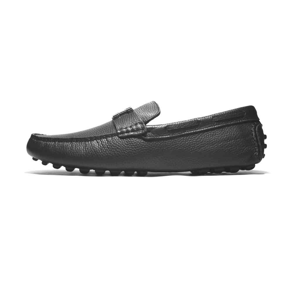 Hermes Black Premium Quality Loafers-1