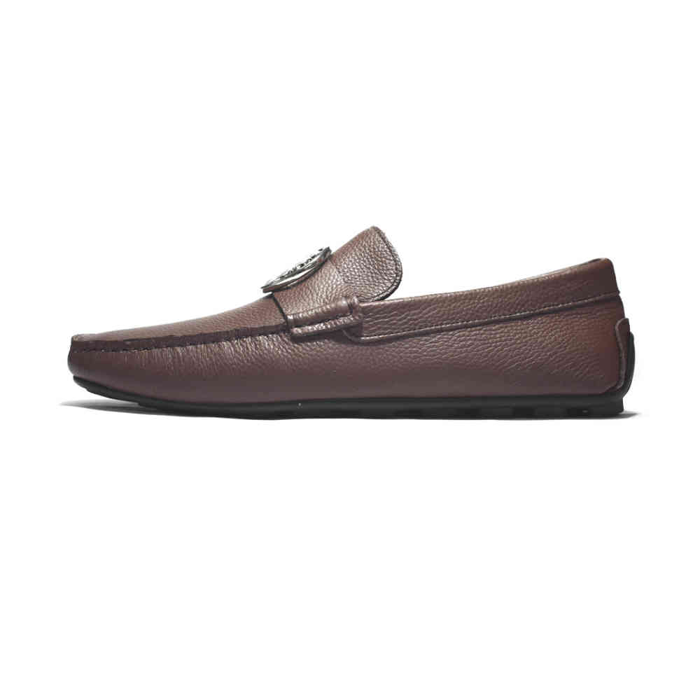 Burberry Brown Premium Quality Loafers-2