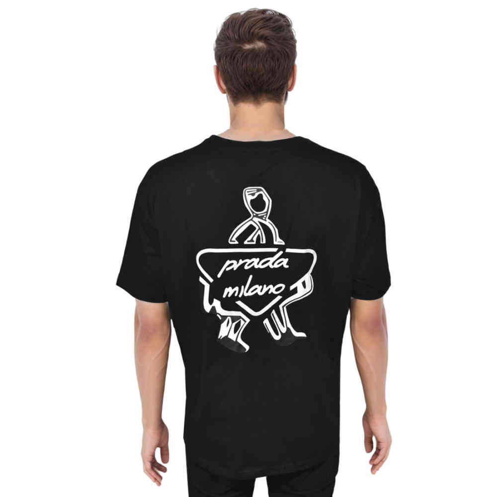 Prada Black Premium Quality T-shirt-1