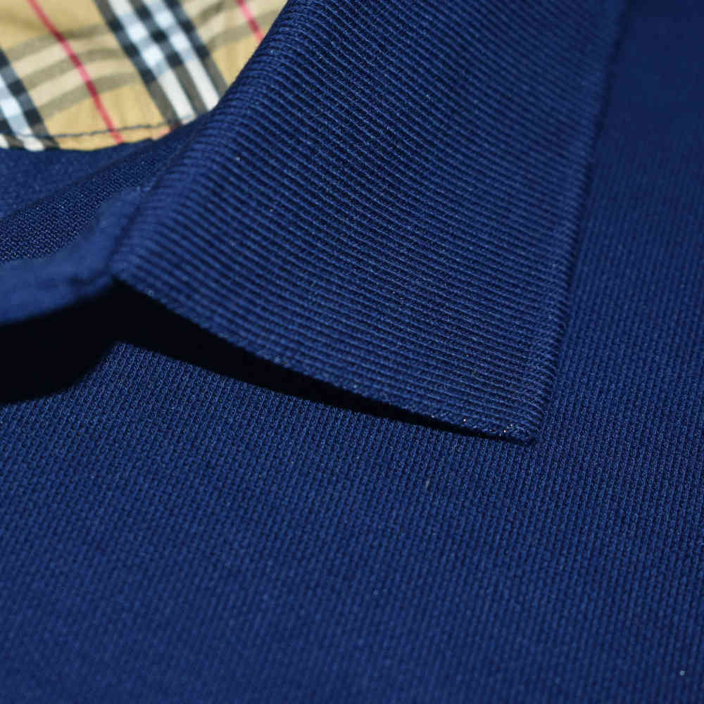 Burberry Embroidered logo Blue Premium Luxury T-shirt-4