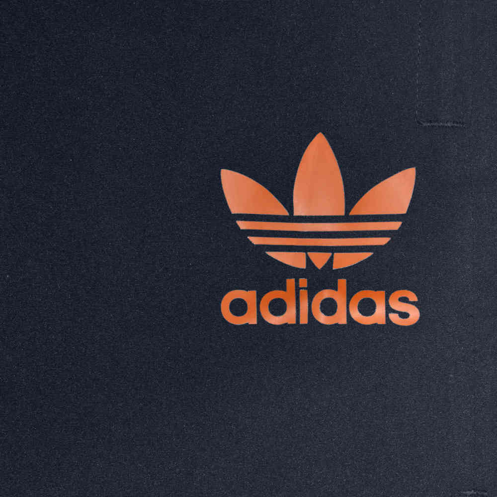 Adidas Black & Orange Premium Quality Track Pant-2