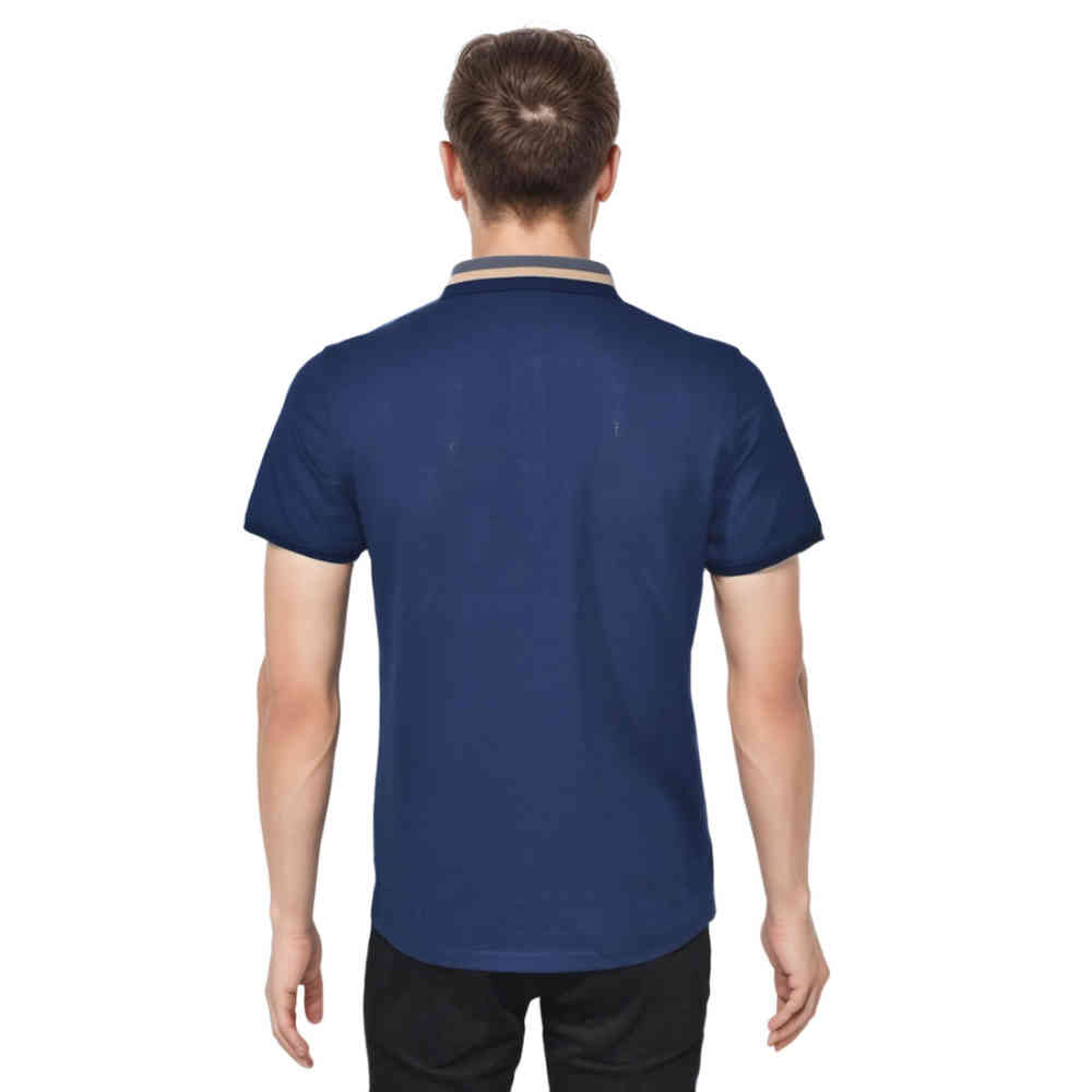 Burberry TB Embroidered Blue Premium Luxury T-shirt-1