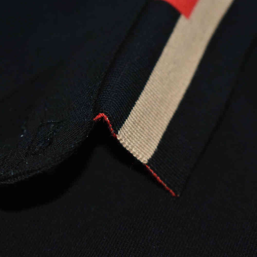 Burberry TB Embroidered Black Premium Luxury T-shirt-4