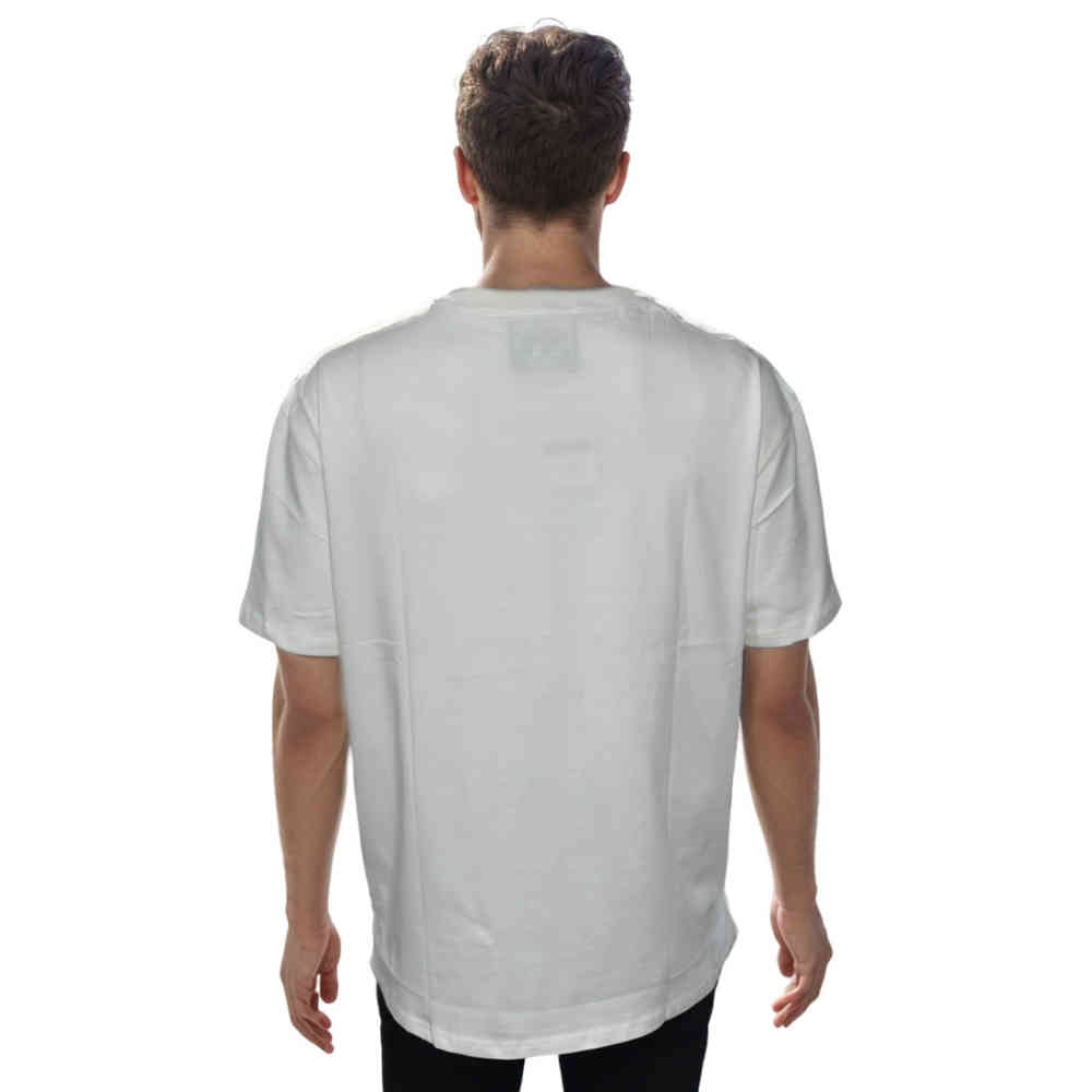 Moschino Couture Flintstone Print White T-shirt-1