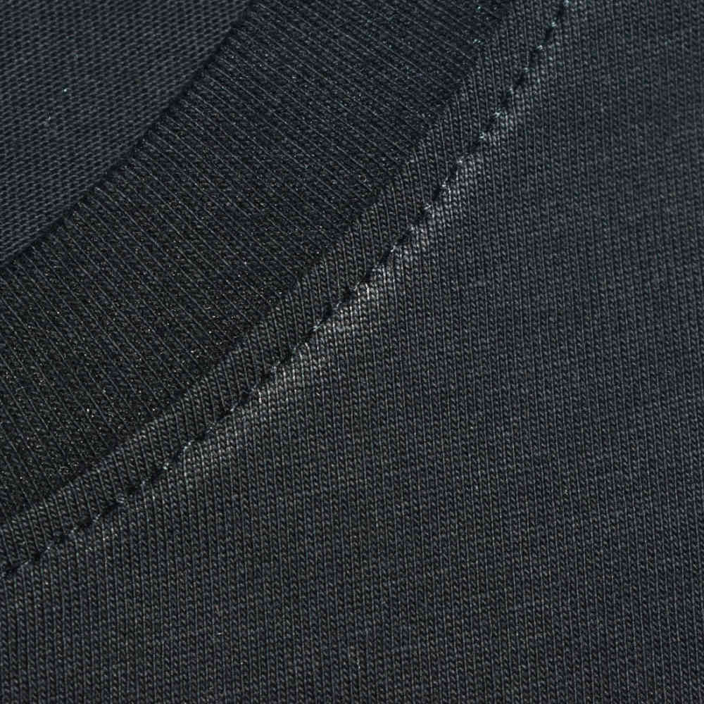 Fendi Brush logo Black Premium Cotton T-shirt-4