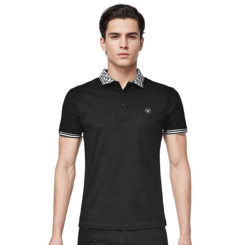 Black Dior Spider Embroidered Grey Premium T-shirt