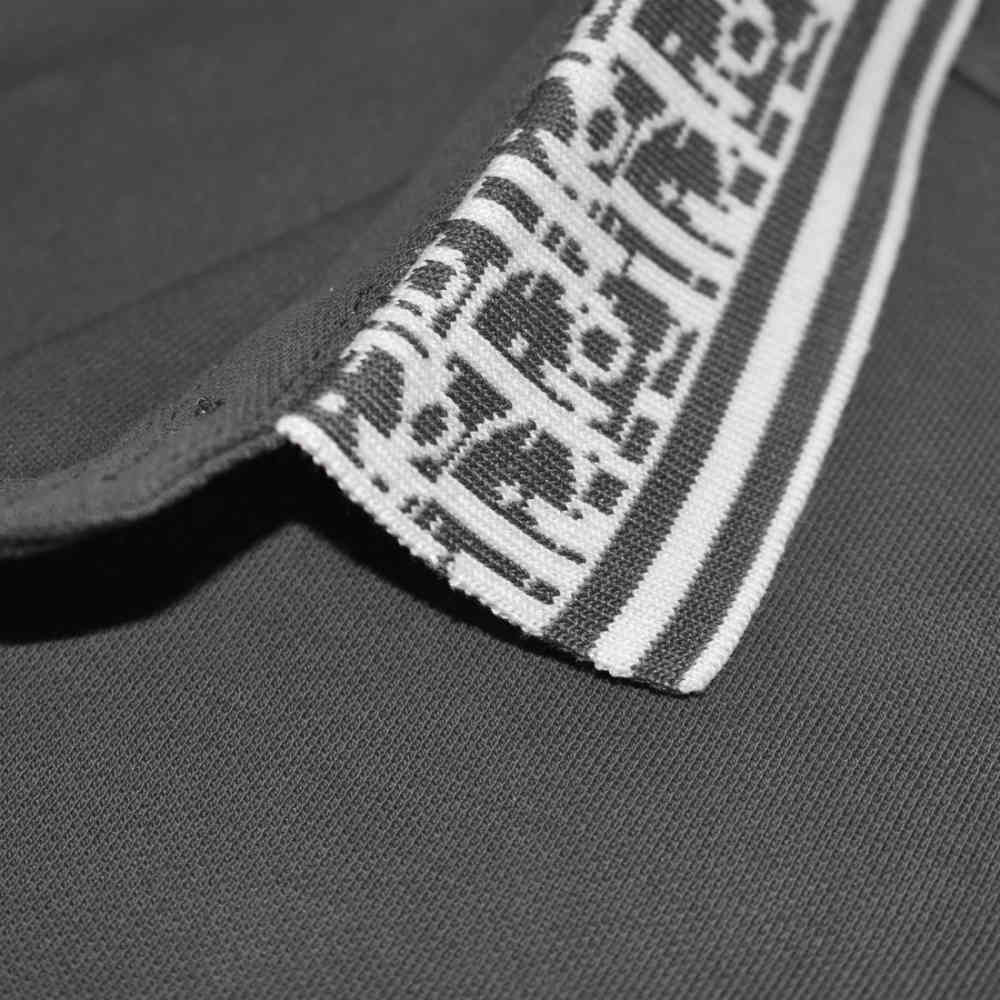 Dior Spider Embroidered Grey Premium T-shirt-4