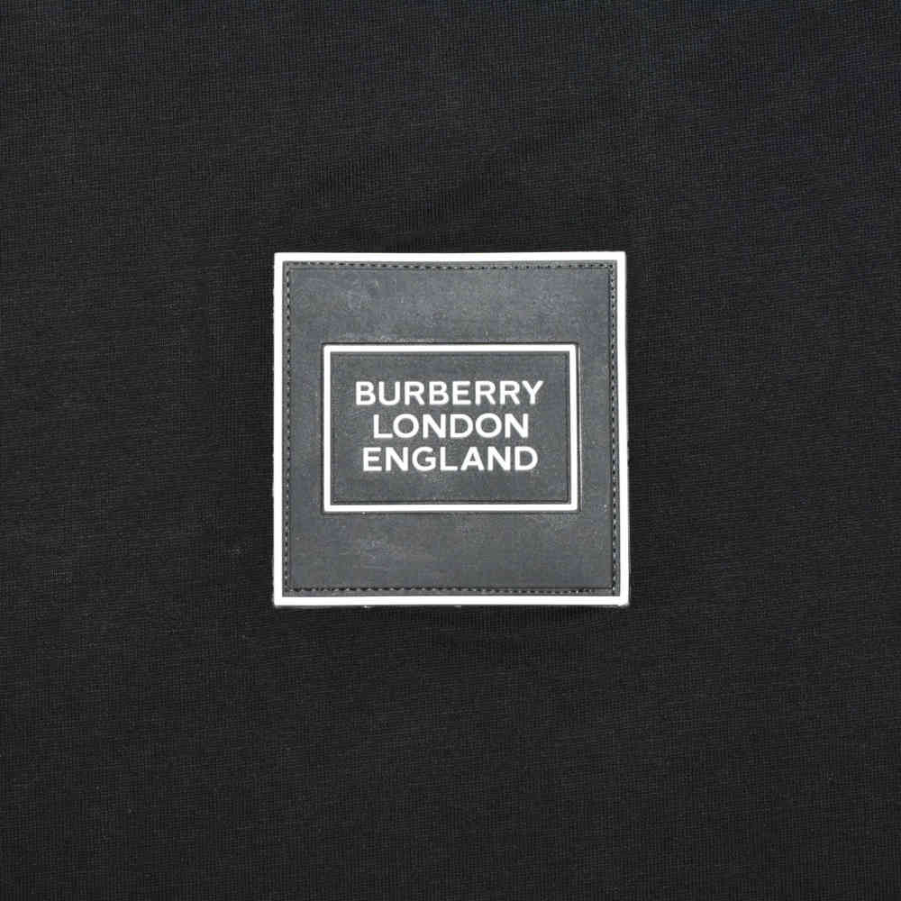 Burberry Patch Black Premium Quality T-shirt-3