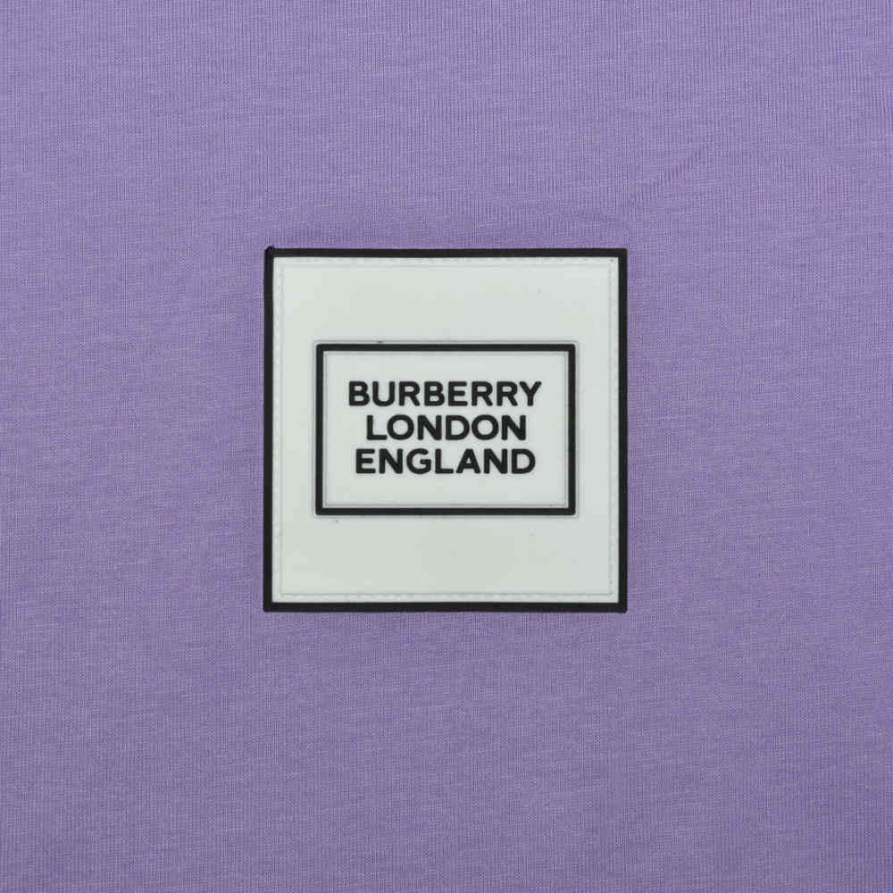 Burberry Patch Purple Premium Quality T-shirt-3