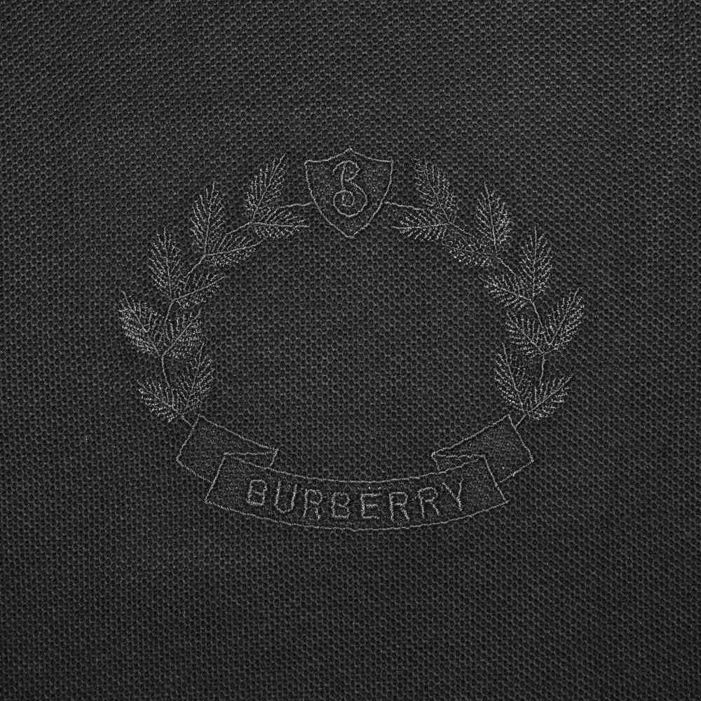 Burberry Black Premium Quality Polo Luxury T-shirt-3