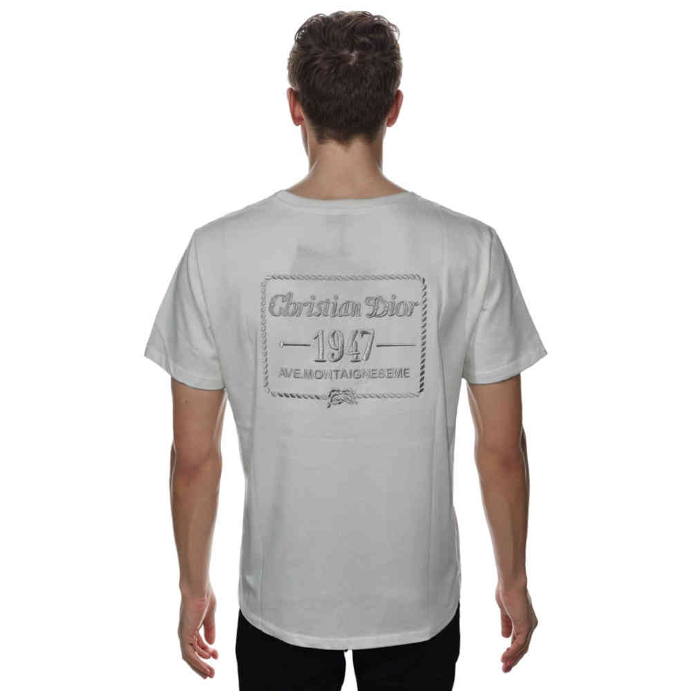 Dior Pocket Patch White Premium Cotton T-shirt-1