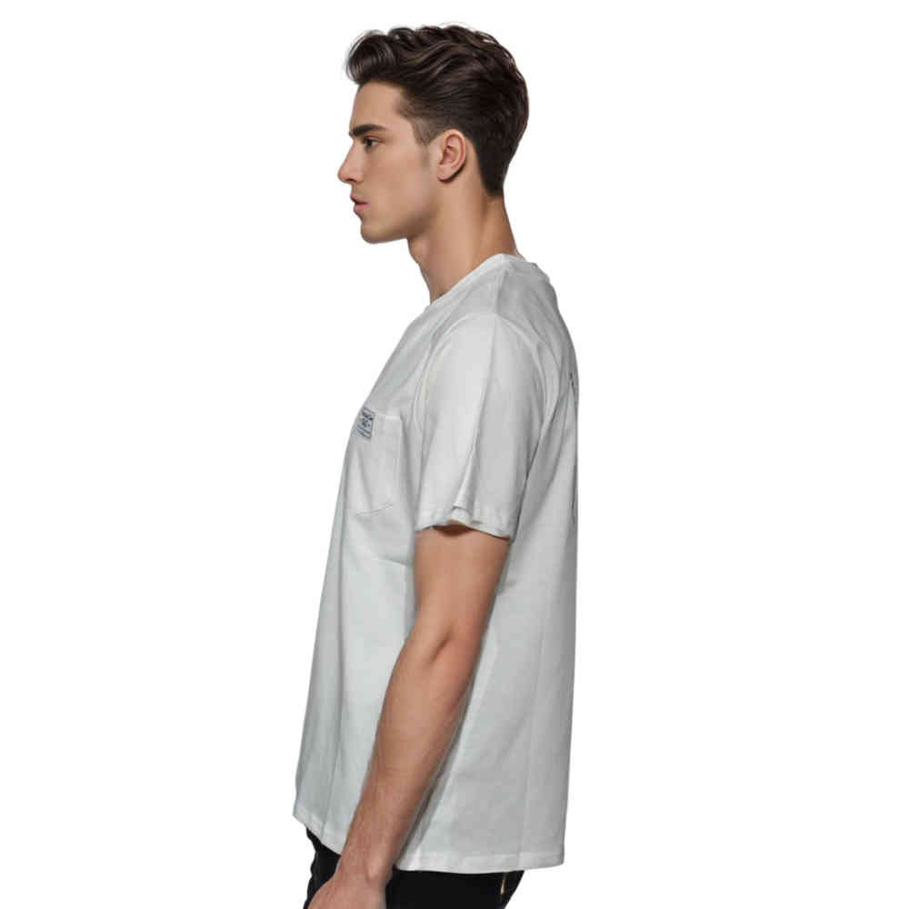 Dior Pocket Patch White Premium Cotton T-shirt-2