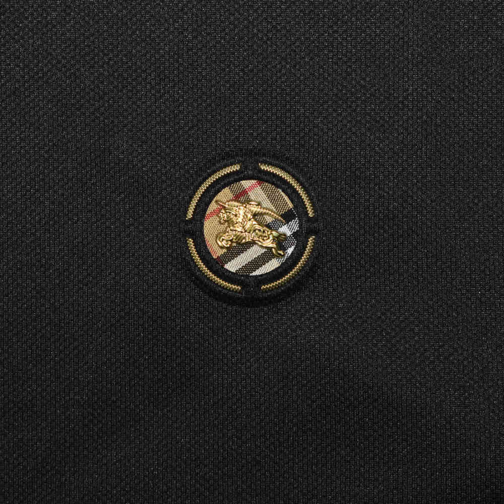 Burberry Embossed logo Black Premium T-shirt-3