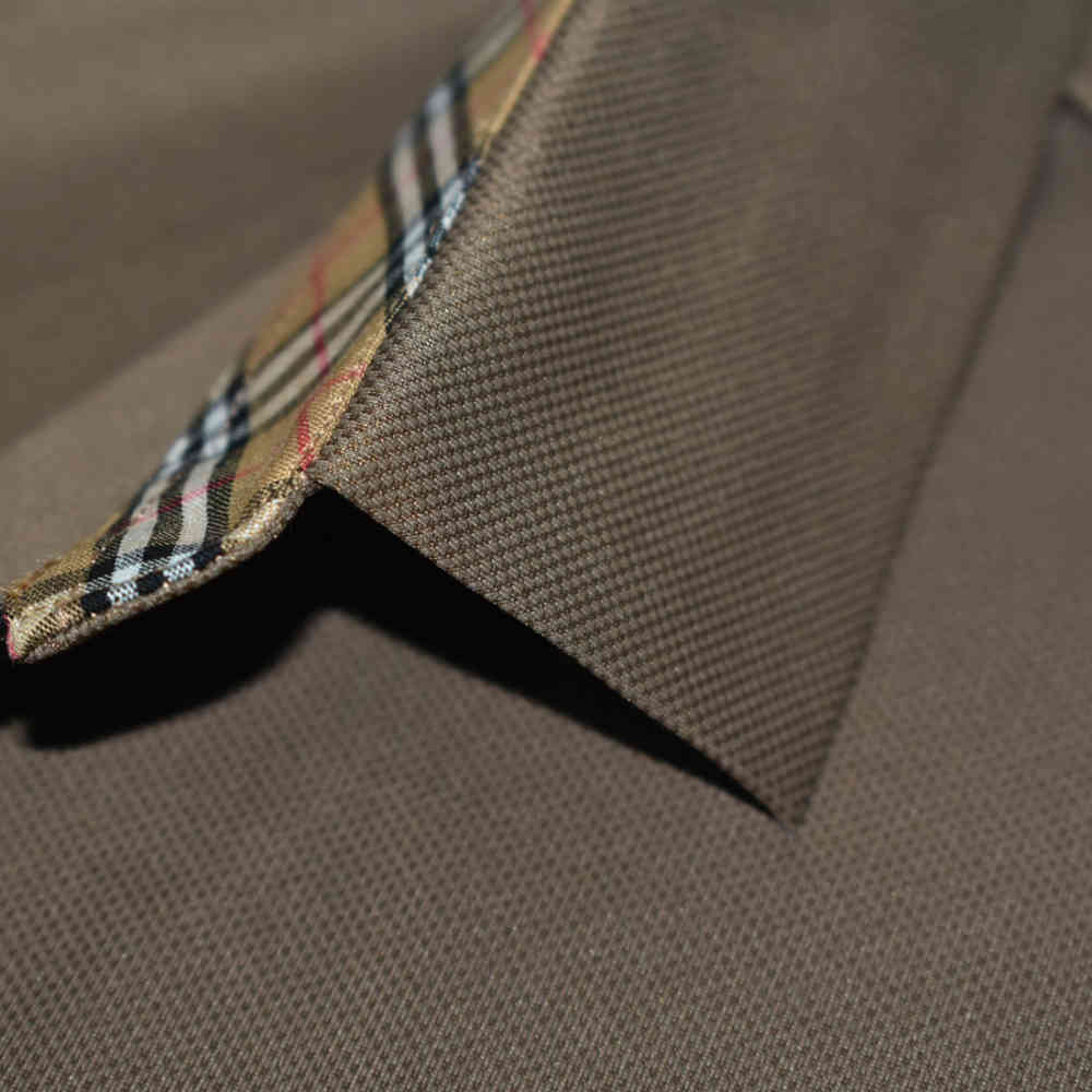 Burberry Embossed logo Brown Premium T-shirt-4