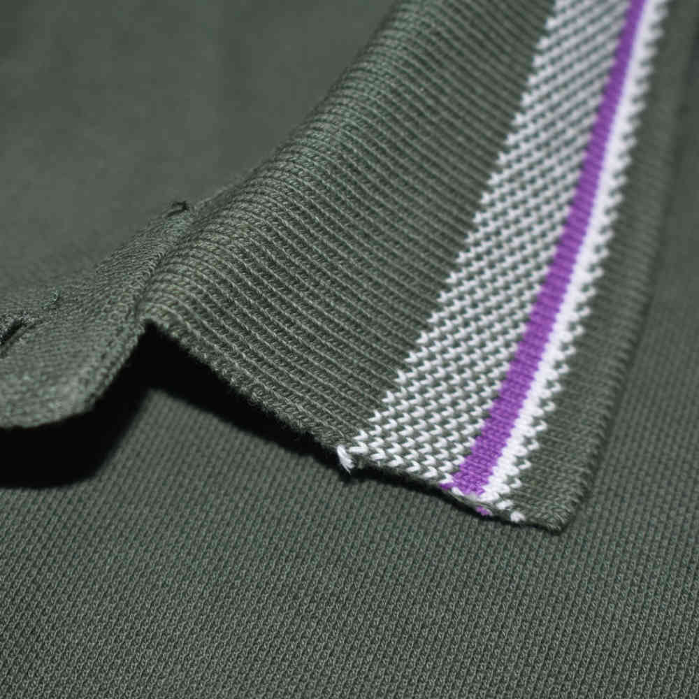 Fred Perry Embroidered logo Olive Premium T-shirt-4