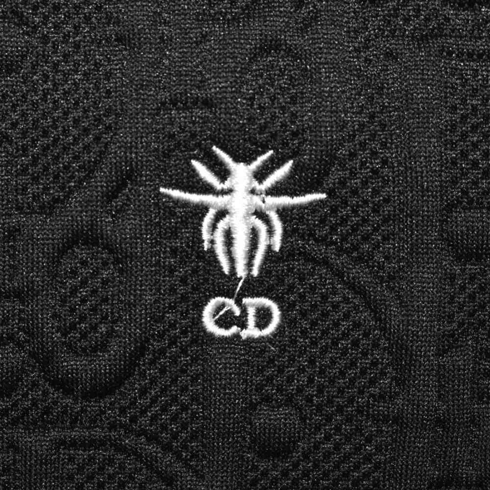 Dior Spider Embroidered Black Premium Co-ord Set-thumb-4